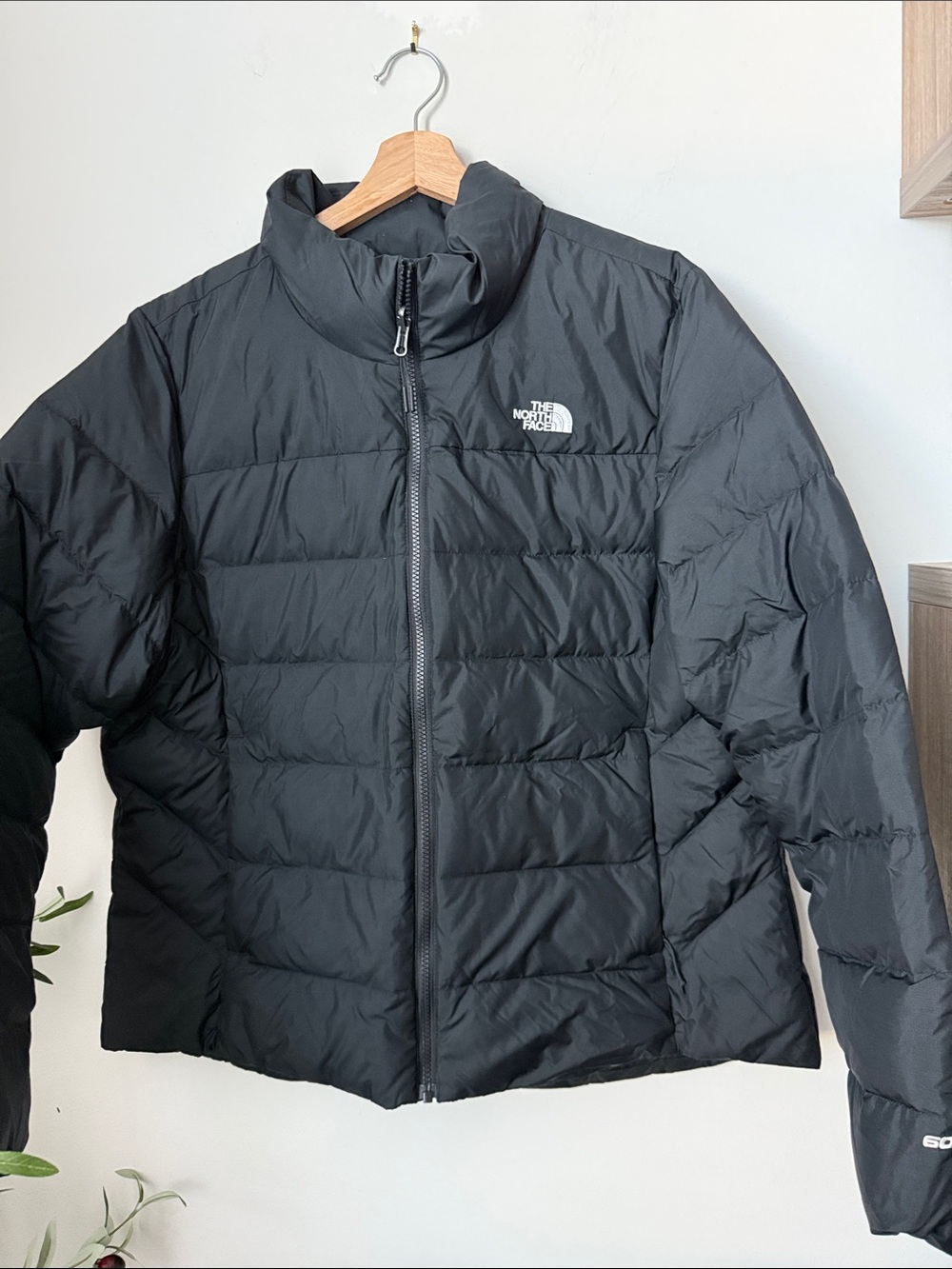 The North Face 600 Down Black Women's Insulated Puffer Jacket Size XXL